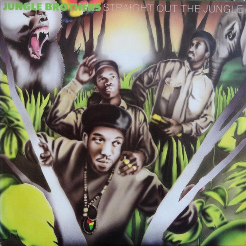 Jungle Brothers - Straight Out The Jungle (LP, Album) (1988) [Used Vinyl]